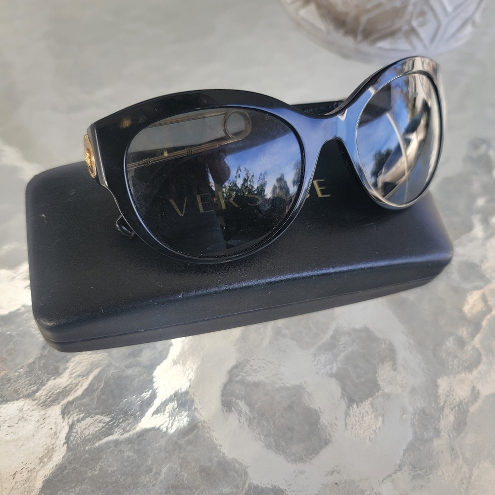 Versace Cat Eye Sunglassea
